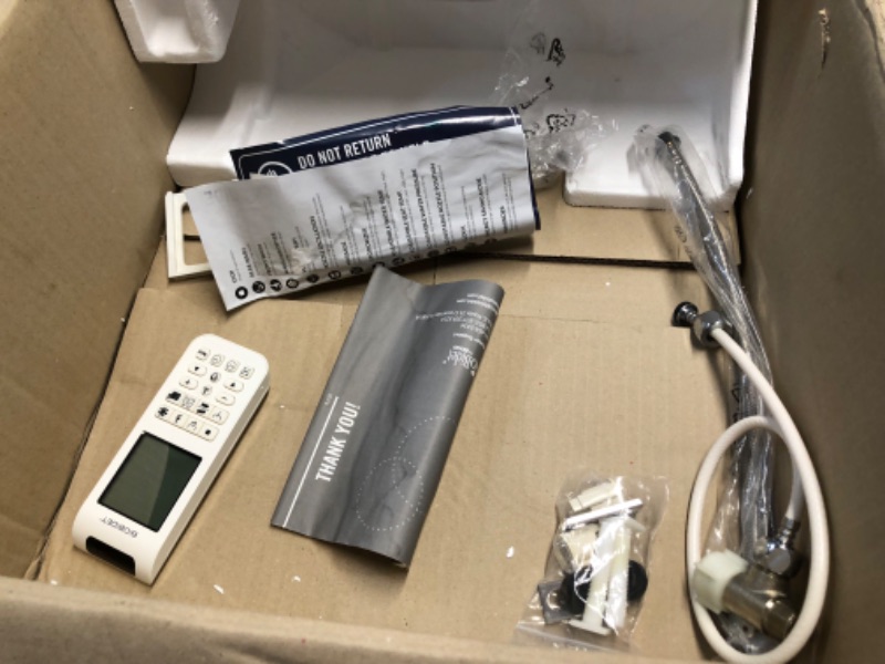 Photo 2 of ***HEAVILY USED - DIRTY - LIKELY MISSING PARTS - UNABLE TO VERIFY FUNCTIONALITY***
Bliss BB-2000 Electric Bidet Seat for Elongated Toilets in White