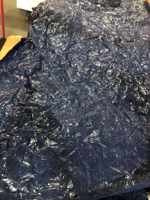 Photo 1 of ***READ NOTES*** NAVY Blue Canopy  Wall Panels (6) with hooks size: 6 x 9
