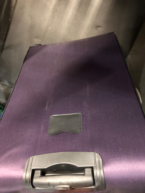 Photo 3 of **MINOR DAMAGE**READ NOTES**
U.S. Traveler Aviron Bay Expandable Softside Spinner Wheels, Purple, 2 Piece Luggage 2 Piece Luggage Purple