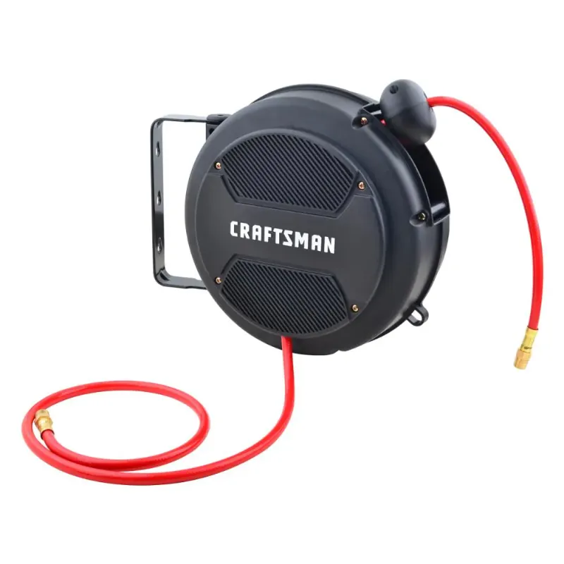 Photo 1 of ***USED - LIKELY MISSING PARTS - UNABLE TO VERIFY FUNCTIONALITY***
CRAFTSMAN Craftsman Mini Retractable Hose Reel, CMXZTSG1144NB