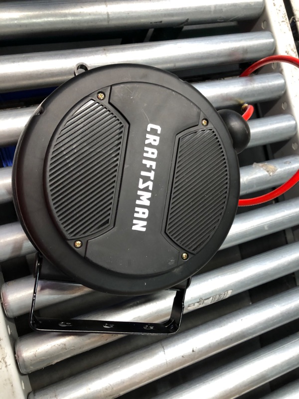 Photo 4 of ***USED - LIKELY MISSING PARTS - UNABLE TO VERIFY FUNCTIONALITY***
CRAFTSMAN Craftsman Mini Retractable Hose Reel, CMXZTSG1144NB