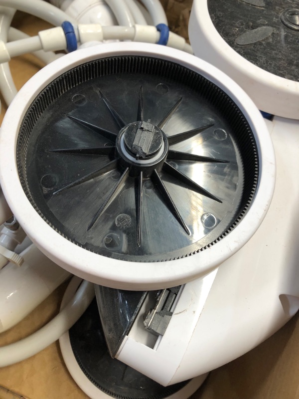 Photo 4 of ***HEAVILY USED AND DIRTY - WHEEL BROKEN OFF - SEE PICTURES - UNABLE TO TEST***
MAKHOON Upgrade Pool Pressure Side Sweeper: Professional Solution for Cleaning Your Swimming Pool