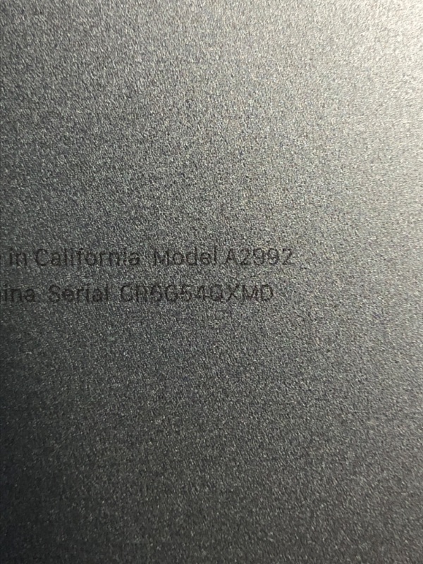 Photo 2 of Apple 2023 MacBook Pro Laptop M3 Pro chip with 11?core CPU, 14?core GPU: 14.2-inch Liquid Retina XDR Display, 18GB Unified Memory, 512GB SSD Storage. Works with iPhone/iPad; Space Black Apple M3 Pro Chip 512GB Space Black Without AppleCare+