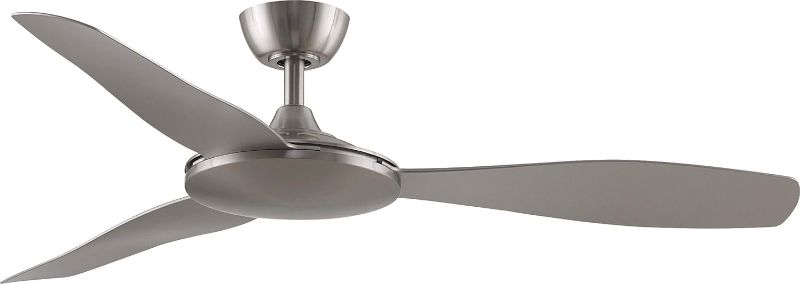 Photo 1 of ***NON-REFUNDABLE, PARTS ONLY****
Fanimation GlideAire 52 inch Indoor/Outdoor Ceiling Fan with Brushed Nickel Blades - Brushed Nickel 1