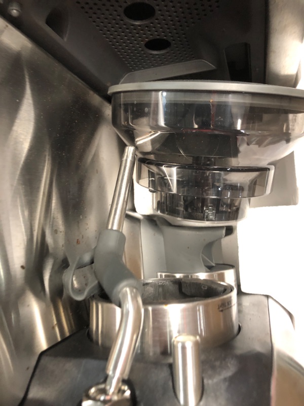 Photo 3 of ***NON-REFUNDABLE, PARTS ONLY*** Breville Stainless Steel Barista Express Espresso Machine Light Silver BES870XL