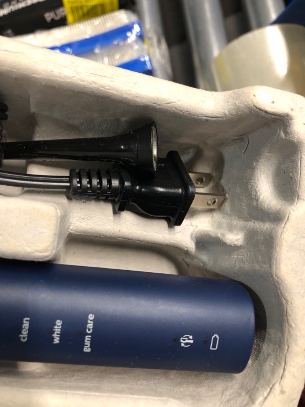 Photo 1 of Philips Sonicare ProtectiveClean 6100 Whitening Rechargeable Electric Toothbrush - HX6871/49 - Navy
