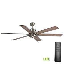 Photo 1 of ***NON-REFUNDABLE, PARTS ONLY***
Home Decorators Collection Statewood 70 in. Indoor LED Brushed Nickel Ceiling Fan with Light Kit, Downrod, Remote Control and 6 Reversible Blades