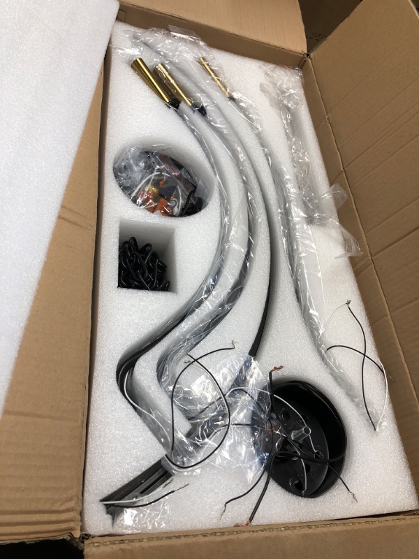 Photo 1 of 32 Inch 9-Light Farmhouse Foyer Chandelier Entryway High Ceiling, Candle Chandelier Light Fixtures Modern Black Chandelier for Dining Room Bedroom Hallway Kitchen Living Room (Black Gold) 9 light-gold