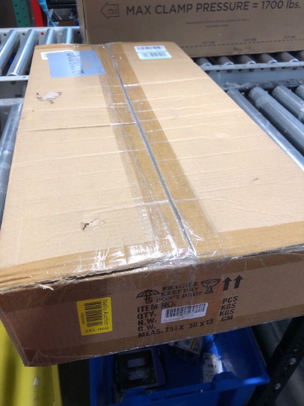 Photo 1 of 32 Inch 9-Light Farmhouse Foyer Chandelier Entryway High Ceiling, Candle Chandelier Light Fixtures Modern Black Chandelier for Dining Room Bedroom Hallway Kitchen Living Room (Black Gold) 9 light-gold