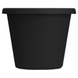 Photo 1 of ***USED - COVERED IN SCRATCHES***
The HC Companies 15.5 Inch Round Classic Planter - Plastic Plant Pot for Indoor Outdoor Plants Flowers Herbs, Black