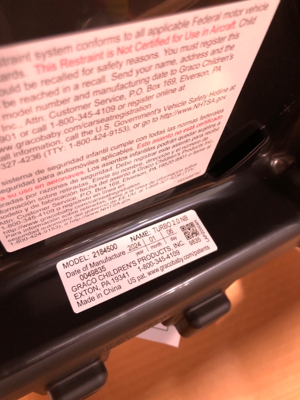 Photo 3 of Graco TurboBooster 2.0 Backless Booster Car Seat, Denton