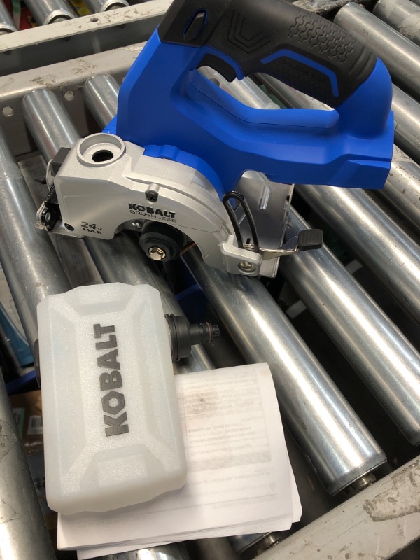 Photo 2 of Kobalt 24V 4-in-Blade Cordless Handheld Tile Saw
