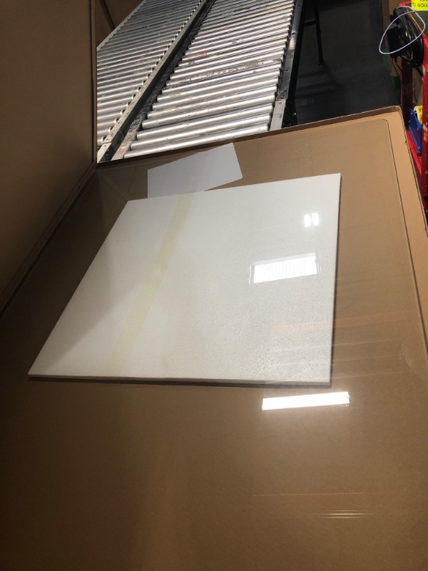 Photo 1 of GLSLAND Office Chair Mat for Carpet - 36" x 46" Tempered Glass Floor Mat - for Office Chair on Carpet - 1/5" Thick Clear Computer Floor Mat with 4 Anti-Slip Pads