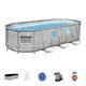 Photo 1 of [NONREFUNDABLE, FOR PARTS/ READ NOTES]
Bestway 18' Power Steel Swim Vista Pool
