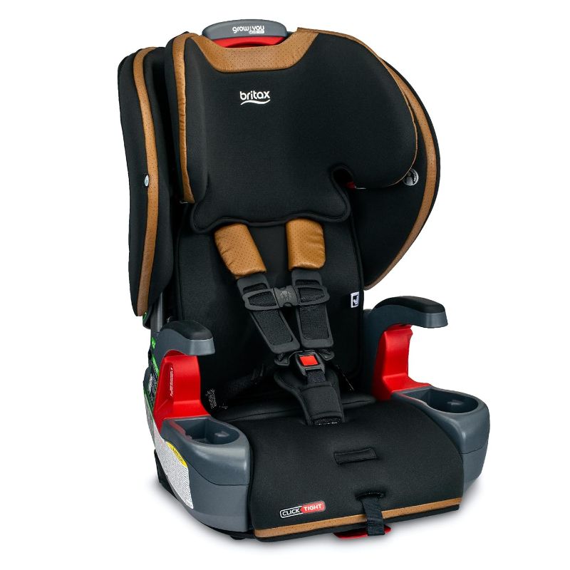 Photo 1 of (see all images)Britax Grow with You ClickTight Harness-2-Booster Car Seat, Cool Flow Gray