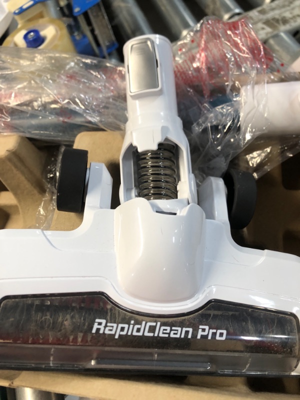 Photo 3 of (used)(see all images)Eureka NEC280TL RapidClean Pro Cordless Cleaner for Hard Floors, Lightweight Vacuum LED Headlights