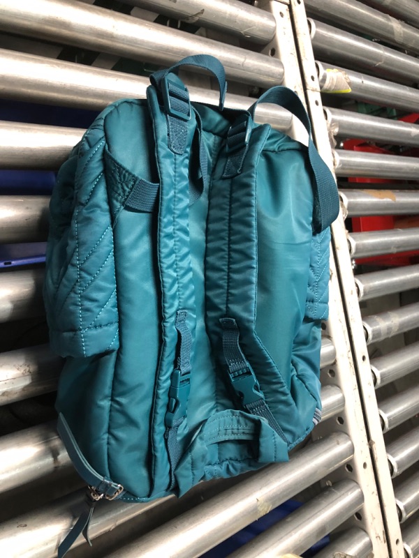 Photo 3 of ***USED - HANDLE WORN - SEE PICTURES***
Skip Hop Grey Forma Backpack Diaper Bag, Teal