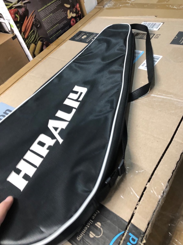 Photo 1 of HIRALIY Adult Recreational 2 Players Tennis Rackets ,27 Inch Super Lightweight Tennis Racquets for Student Training Tennis and Beginners, Tennis Racket Set For Outdoor Games, Including 3 Tennis Balls, 2 Tennis Overgrips and 1 Tennis Bag
