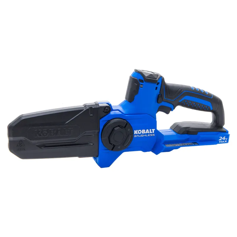 Photo 1 of ***USED - BATTERY NOT INCLUDED - UNABLE TO TEST***
KMCS 1024B-03 Kobalt 24-volt 6-in Brushless Battery Chainsaw