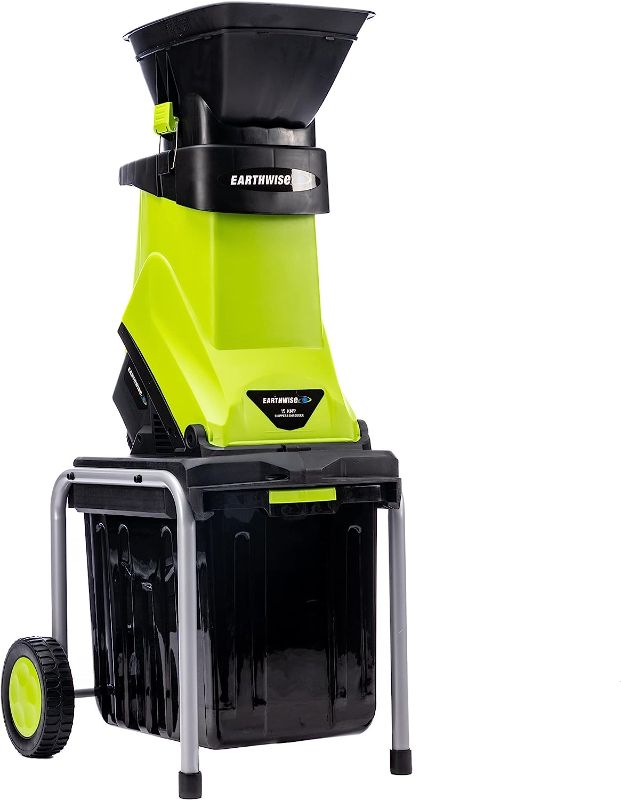 Photo 1 of ***HEAVILY USED AND DIRTY - UNABLE TO TEST - LIKELY MISSING PARTS***
Earthwise GS70015 15-Amp Garden Corded Electric Chipper, Collection Bin