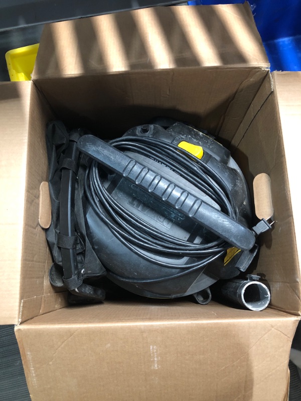 Photo 2 of ***READ NOTES***
DEWALT Stealthsonic Quiet 12-Gallons 5.5-HP Corded Wet/Dry Shop Vacuum with Accessories Included