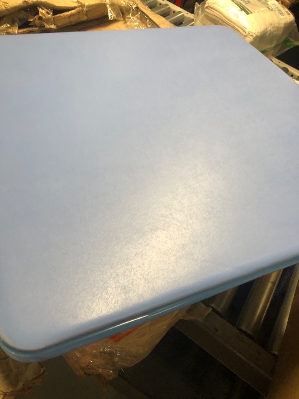 Photo 2 of Flash Furniture  Folding Table ----Blue 