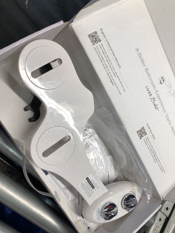 Photo 5 of ***USED - LIKELY MISSING PARTS - UNABLE TO VERIFY FUNCITONALITY***
NEO 120 Mechanical Bidet Attachment White - LUX