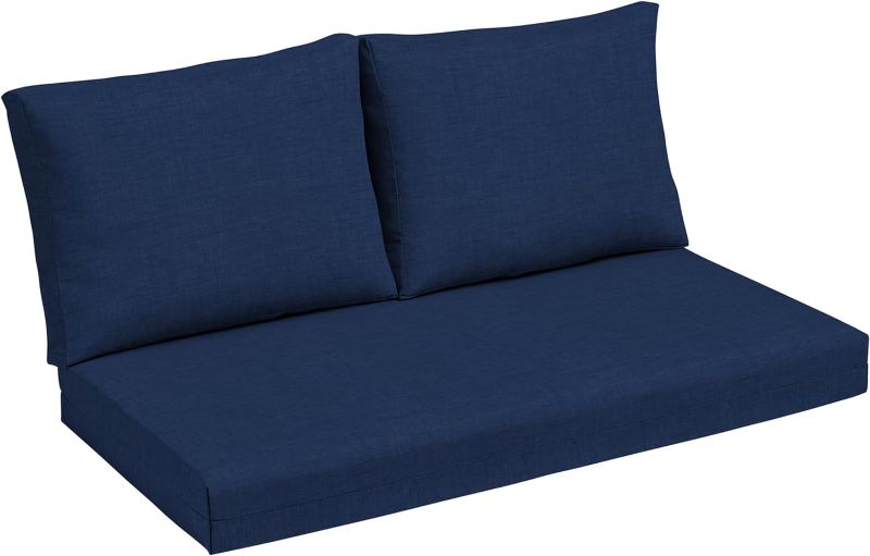 Photo 1 of (similar to stock photo_)\
blue couch cushion