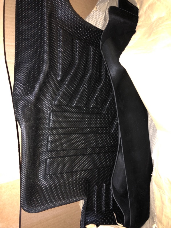 Photo 1 of Mixsuper Custom Fit Floor Mats for 2015-2020 Chevrolet Tahoe/GMC Yukon, All Weather Floor Liners Durable 1st & 2nd Row Set Black