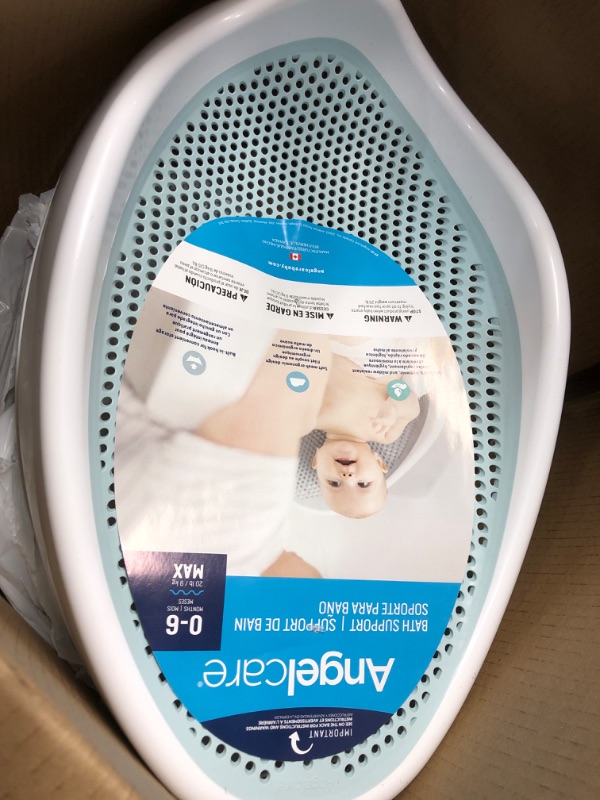 Photo 2 of Angelcare Baby Bath Support (Aqua) | Ideal for Babies Less than 6 Months Old