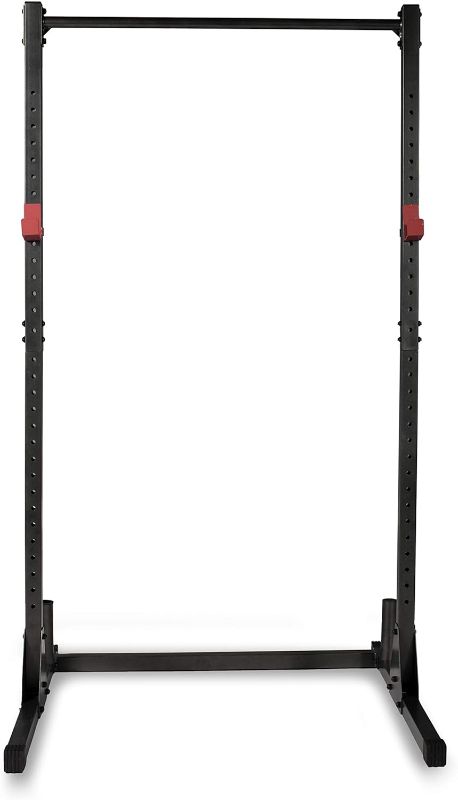 Photo 1 of ***USED - LIKELY MISSING PARTS - UNABLE TO VERIFY FUNCITONALITY***
Cap Strength Power Rack, Black, Metal Construction, 46 inches wide x 50 inches deep x 85 inches high