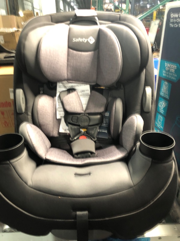 Photo 3 of Safety 1st Grow and Go All-in-One Convertible Car Seat, Rear-facing 5-40 pounds, Forward-facing 22-65 pounds, and Belt-positioning booster 40-100 pounds, Harvest Moon Harvest Moon Original