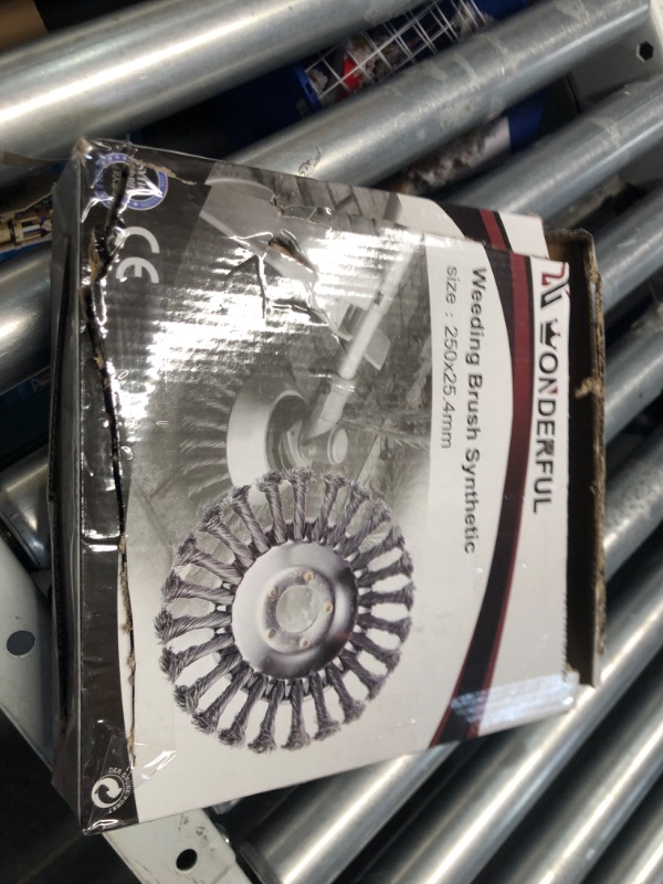 Photo 1 of SORAGEUN 10-Inch Unbreakable Wired Trimmer Blade - Weed Wacker Head - Compatible with String Trimmers - Weed Trimmer Attachments Universal - Suitable for Husqvarna, Stihl, Oregon, Hitachi 10inch