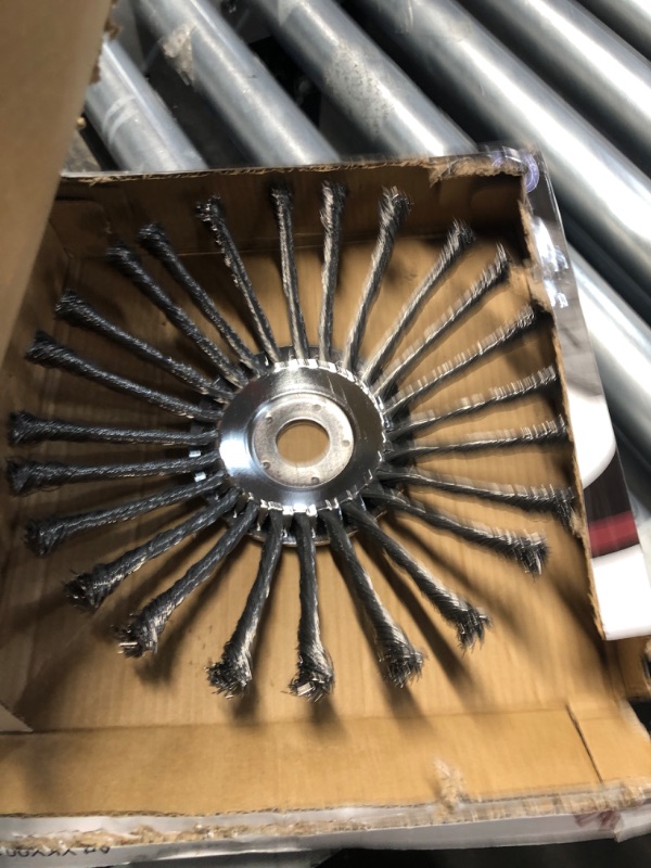 Photo 1 of SORAGEUN 10-Inch Unbreakable Wired Trimmer Blade - Weed Wacker Head - Compatible with String Trimmers - Weed Trimmer Attachments Universal - Suitable for Husqvarna, Stihl, Oregon, Hitachi 10inch