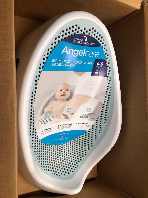 Photo 2 of Angelcare Baby Bath Support (Aqua) | Ideal for Babies Less than 6 Months Old