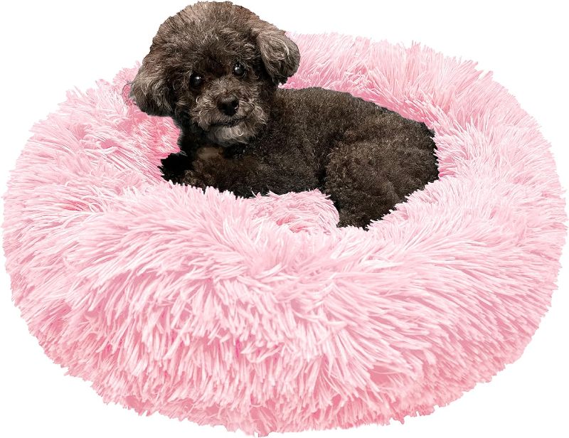 Photo 1 of *General post and photo for reference**
Dog Bed for Dogs Puppy, Round,pink 