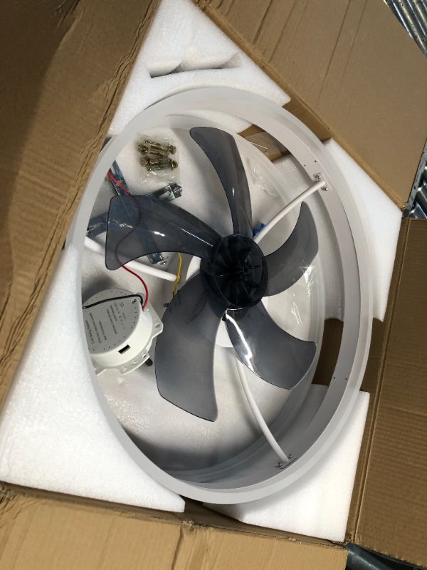 Photo 6 of ***USED - MOTOR MISSING - OTHER PARTS LIKELY MISSING AS WELL - UNABLE TO TEST***
Bevenus Low Profile Ceiling Fans with Lights and Remote Control,Dimmable 6 Speed Timing Flush Mount Smart Ceiling Fan Light for Outdoor,Bedroom,Living Room,Kitchen (19.7"x5.5