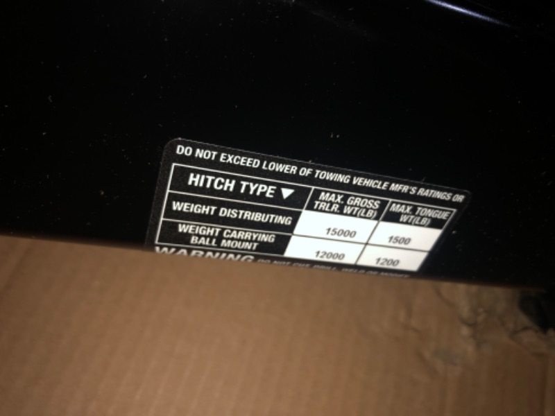 Photo 4 of ***MISSING HARDWRAE*** Draw-Tite 41931 Class 5 Trailer Hitch, 2-Inch Receiver, Black, Compatable with 1999-2022 Ford F-250 Super Duty, 1999-2022 Ford F-350 Super Duty