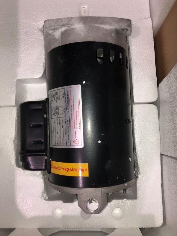 Photo 2 of (NON-REFUNDABLE) UST1102 Swimming Pool Pump Motor,1HP 115/230V 3450RPM,Compatible with Hayward Super Pump,Max-Flo,Max-Flo II,Max-Flo XL,Super II SP2607X10 Lamerto,-3 Year Warranty