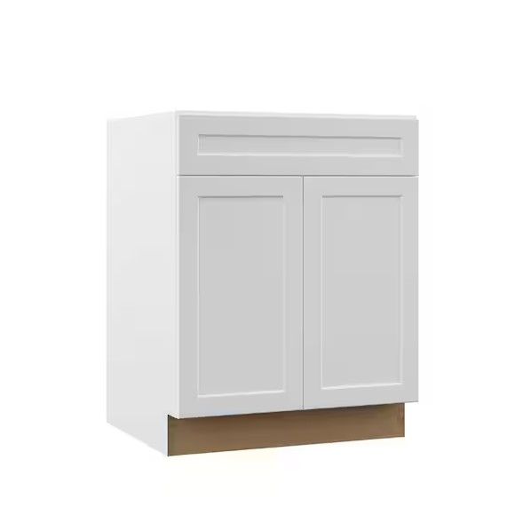 Photo 1 of **BRAND NEW** Designer Series Melvern Assembled 27x30x12 in. Wall Kitchen Cabinet in White
