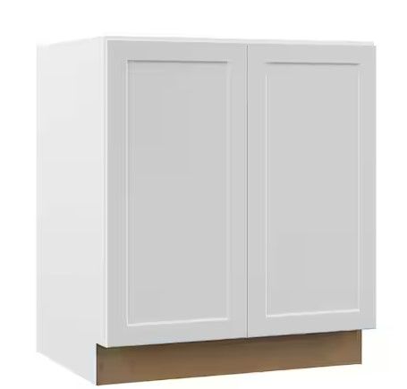 Photo 1 of **BRAND NEW** Designer Series Melvern Assembled 27x30x12 in. Wall Kitchen Cabinet in White
