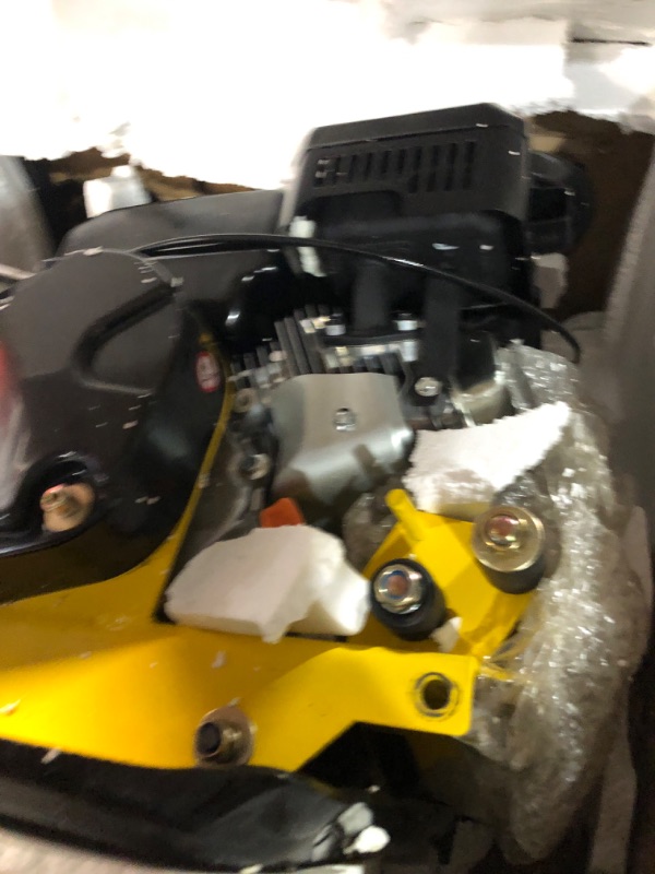 Photo 2 of 7HP Plate Compactor Rammer, 212CC Gas Engine, 4200lbs Compaction Force Rammer Jumping Jack Tamper, 22.1x15.9 Inch Plate, 5600 VPM Pavement Compactor for Walkways, Asphalts, Paver Landscaping