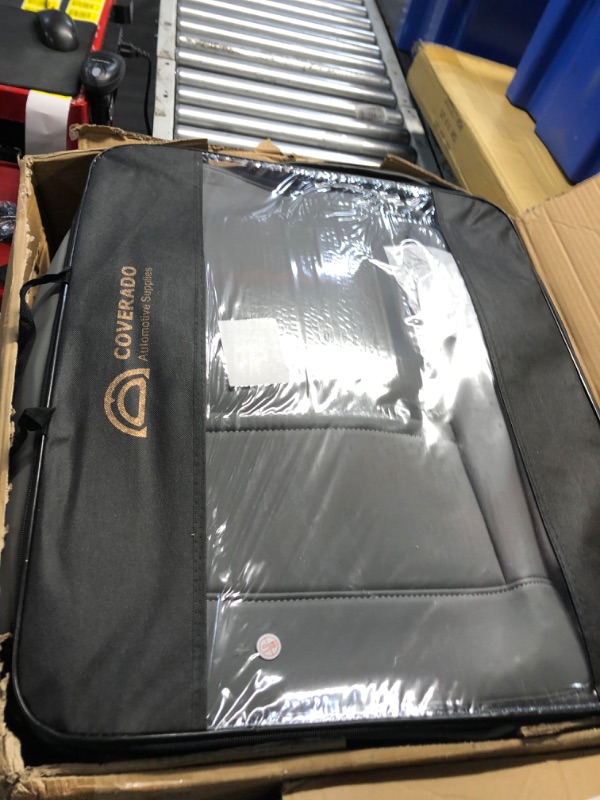 Photo 1 of Coverado Car Seat Covers Full Set, Waterproof Nappa Leather Car Seat Protectors for Front and Rear Seats