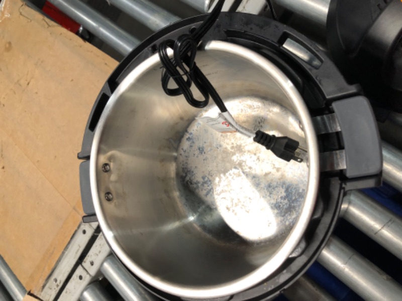 Photo 7 of ***USED - MISSING SEAL AND RACK - UNABLE TO TEST - DIRTY - SEE PICTURES***
Instant Pot Pro (8 QT) 10-in-1 Pressure Cooker, Slow Cooker, Rice/Grain Cooker, Steamer, Sauté, Sous Vide, Yogurt Maker, Sterilizer, and Warmer, Includes App With Over 800 Recipes,