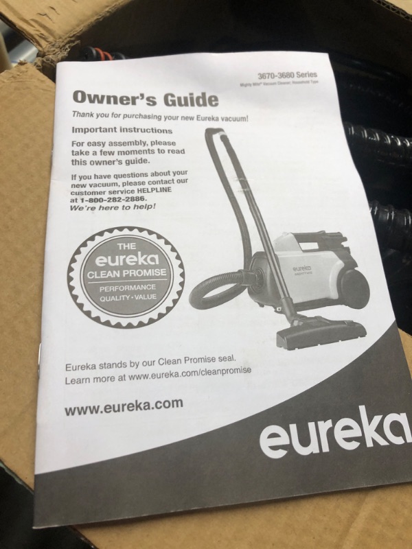 Photo 2 of **STOCK IMAGE IS A REFERENCE ONLY** eureka multifuction steam cleaner ob-03a