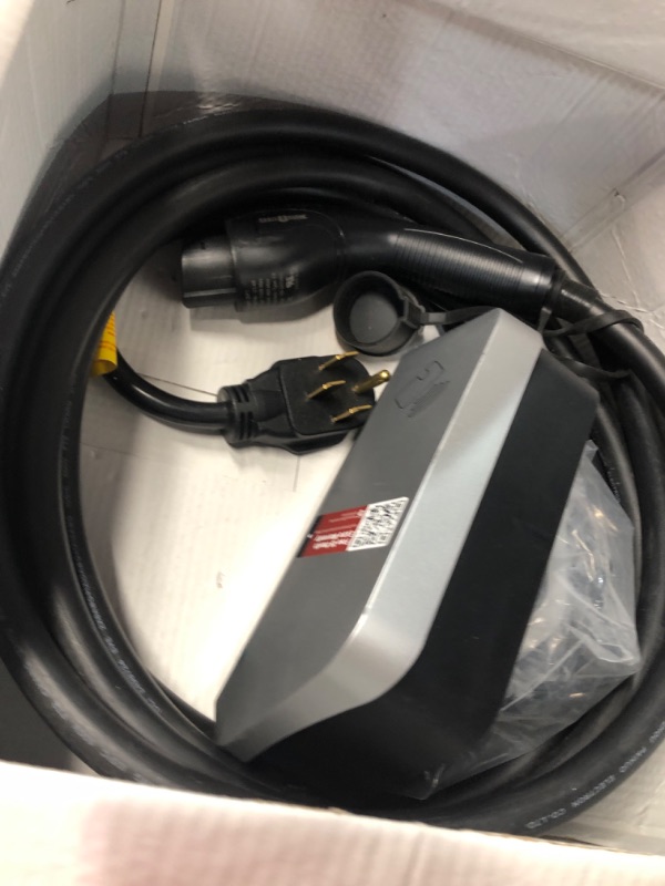 Photo 2 of ***USED - LIKELY MISSING PARTS - UNABLE TO VERIFY FUNCITONALITY***
Paris Rhône Level 2 EV Charger, 48 Amp UL Listed 11.5KW EV Charger for Home Level 2 with Smartlife App Control, Wi-Fi & Bluetooth Level 2 EV Charger with 25 Foot Cable for Electric Vehicle