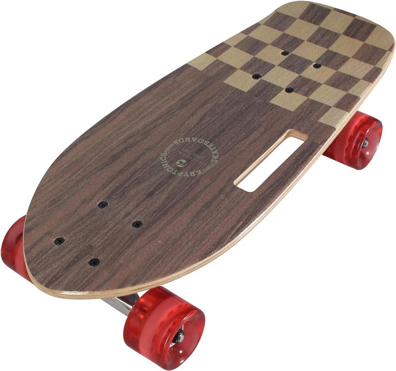 Photo 1 of **STOCK IMAGE IS A REFERENCE ONLY** Kryptonics Stubby 19 Inch Complete Skateboard Cali-Authentic