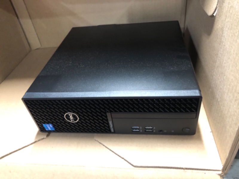 Photo 3 of Dell OptiPlex 3000 Small Form Factor with 12th Gen Intel Core i5-12500 | 256GB SSD | 16 GB Memory | Windows 11 Pro License Included, Black