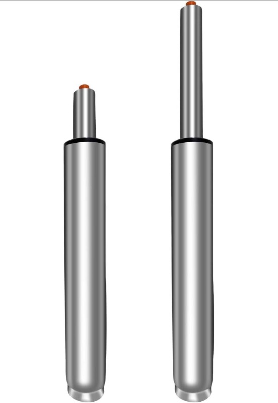 Photo 1 of 18" to 28" Long Adjustable Gas Lift Cylinder Tube for Bar Stool Drafting Chair Replacement Parts,Heavy Duty Hydraulic Pneumatic Cylinder Shock Piston (10" Lift Stroke)