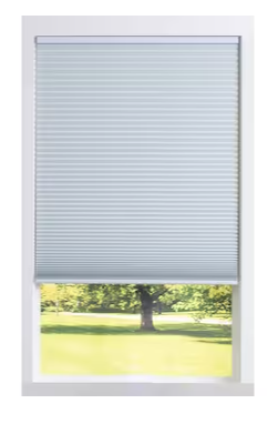 Photo 1 of **FOR PARTS/READ NOTES (NON REFUNDABLE)**
allen + roth 58-in x 64-in White Blackout Cordless Cellular Shade
